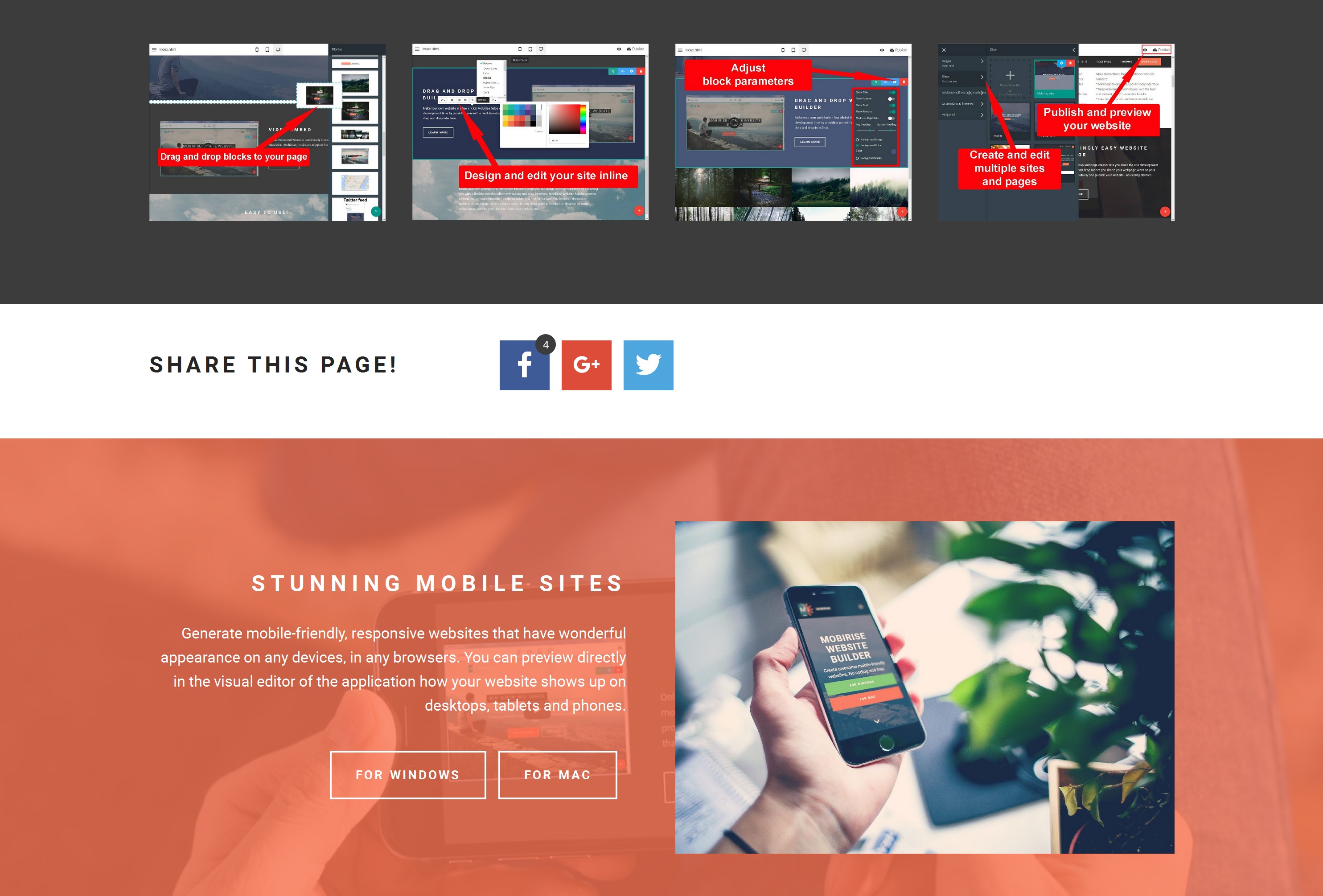 Quick HTML Web Page  Builder 
